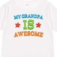 thumbnail image 4 of Inktastic Grandpa Is Awesome Boys or Girls Long Sleeve Toddler T-Shirt, 4 of 5