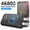 Black, variant on CATGOOD 20000mAh Solar Power Bank, 22.5W Fast Charging Portable Charger with 4 Built-in Cables & 10W Wireless Charging, Travel Battery Pack with Camping Flashlight(Green)