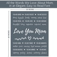 thumbnail image 5 of Mom Blanket, Mom Birthday Gifts from Daughter or Son, Snuggly Soft Cozy Throw Blankets Filled with Gratitude for Mothers, Mom Gifts for Valentines (Grey, Fleece), 5 of 6