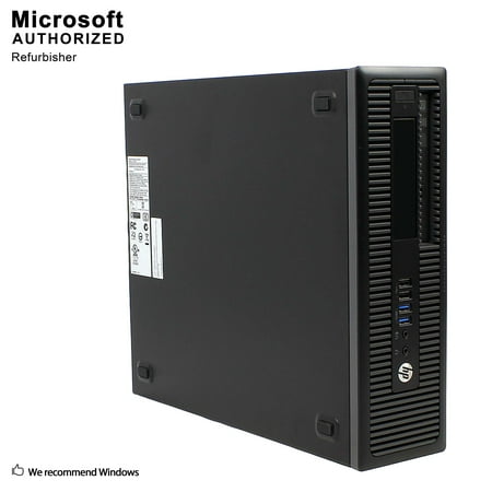 Certified Used HP ProDesk 400G1 SFF  Intel Core I3-4130 3.4GHz  12GB DDR3  Brand New 240GB SSD  USB 3.0  DVD  WIFI  VGA  BT 4.0  Windows 10 Pro 64 Bits(English/Spanish)