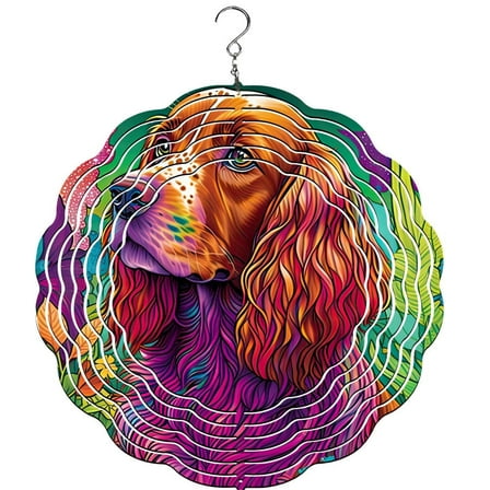 Irish Setter Wind Spinner, Garden Décor, Yard Décor, Porch Decor