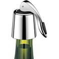 thumbnail image 1 of Tapón para botella de vino de acero inoxidable, tapón para botella de vino con silicona, tapón para botella de bebidas expandible, ahorrador de vino reutilizable, sellador de botellas mantiene el, 1 of 7