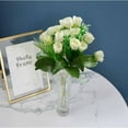 thumbnail image 6 of kkbbma under $5 Artificial Rose Flowers Bouquet Realistic Silk Rose Fake Flowers for Wedding Home Centerpieces Party Cemetery Grave Decoration, 6 of 6