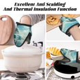 thumbnail image 7 of Pofeuu Polar Bear On Iceberg Print Thickened Mini Silicone Oven Mitts Heat Resistant, Rubber Oven Mitt Gloves, Finger Pinch Grips, Pot Holder, Silicone Potholder, 7 of 7
