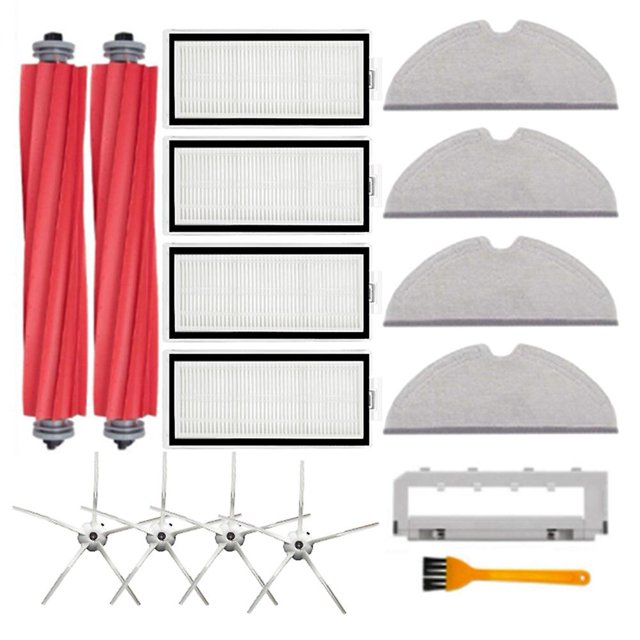 Accesorios para aspiradoras Xiaomi Para Xiaomi Roborock Q7 Max / Max + Cepillo lateral principal Hepa Filter Mop Rag