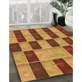 thumbnail image 2 of Ahgly Company Indoor Rectangle Patterned School Bus Yellow Area Rugs, 6' x 9', 2 of 6