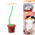 thumbnail image 2 of Rotating Flower Overflow Pot Lid Lifting Pad Cute Shape Milk Pot Gadget Cooking Porridge Soup Radiator Cooker Hood Light Bulbs Rice Cooker Rice Cooker 3 Cups Food Cooker compatible with Machine, 2 of 4