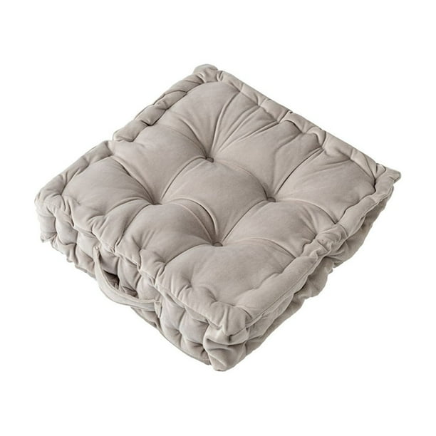 Cojín cuadrado para asiento Toystoory Gris claro 38*38*8cm