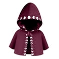 thumbnail image 2 of Capa de Halloween Cosplay capa accesorios de disfraz fiesta capa de Rojo Yuyangstore Capucha de Halloween, 2 of 8