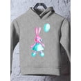 thumbnail image 3 of Bunny With Balloon Hoodie Toddler -Image by Shutterstock,  5 Toddler, 3 of 4