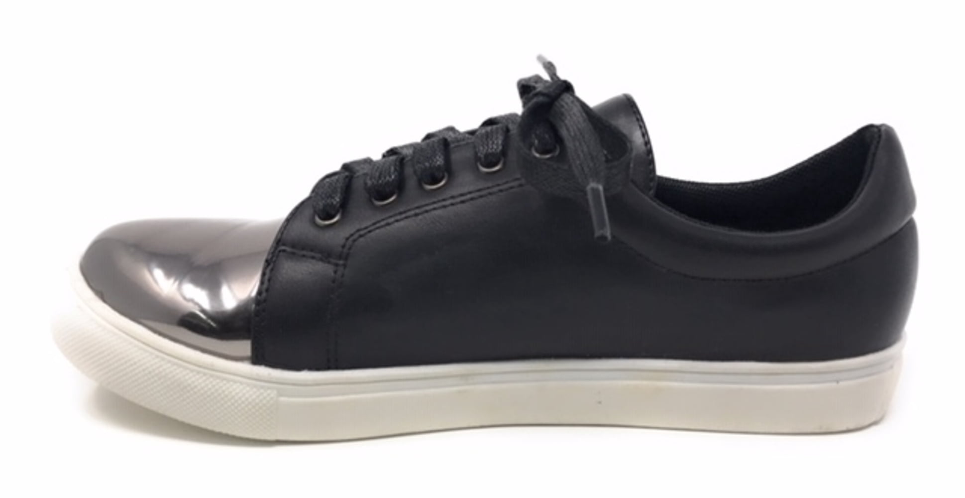 Forever Young Women's Metallic Tip Lace up Sneakers