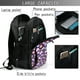 thumbnail image 4 of Disketp Skull colorful mushroom rainbow Mochila de Viaje Estampada para Laptop con Puerto de Carga USB, Mochila Impermeable para Computadora – Regalo para Hombres y Mujeres, 4 of 7