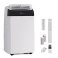 thumbnail image 3 of Garvee 14000 BTU Smart Inverter Portable Air Conditioner with Heating & Cooling, Premium ABS Energy Efficient AC for Large Rooms, Remote Control + Swing Mode, Easy Install, 3 of 13