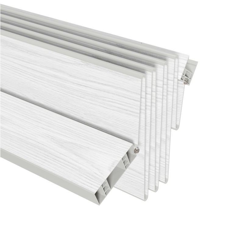 トシ20素子白5 Techni Home 36 W PVC Foldable Accordion Doors or Privacy Room