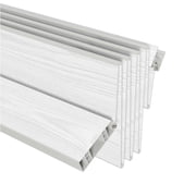 Techni Home Studio Series 32 W PVC Foldable Accordion Doors, White RTA-ST32FD-WHT