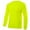 Yellow, variant on Jorestech Long Sleeve Crew Neck Reflective Solid Print Polyester T-Shirts 5 Pack
