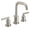 Brushed Nickel, variant on Moen Gibson Two-Handle High Arc Widespread Modern Bathroom Sink Faucet for 3-Hole Setups with Valve Included, Matte Black