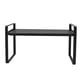 thumbnail image 5 of Estante Organizador De Gabinete, Estante Elevador De Cocina De Estilo Moderno Cojinete De Carga Grande Para Cocina Para Baño Para Oficina ANGGREK 27x45cm/10,63x17,72in Acero al carbono negro, 5 of 8