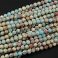 thumbnail image 2 of K-KED Impression Jasper Round Beads 4mm 6mm 8mm 10mm Snake Skin Jasper 15" Strand-8 mm, 2 of 7