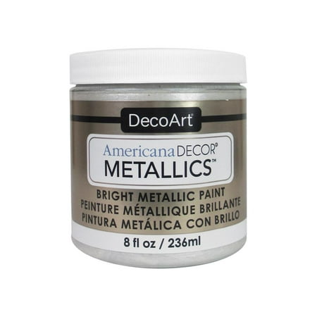 UPC: 0766218091635 | Decoart Americana Decor Metallics 8oz Pearl