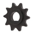 thumbnail image 1 of 10T Sprocket, Forging Process Chain Sprocket Corrosion Resistant Steel High Power Transmission  for 43cc 47cc 49cc for Mini Pocket Dirt Bike, 1 of 7