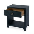thumbnail image 6 of Butler Specialty Company Asos Raffia 1 Drawer Nightstand - Navy Blue, 6 of 8