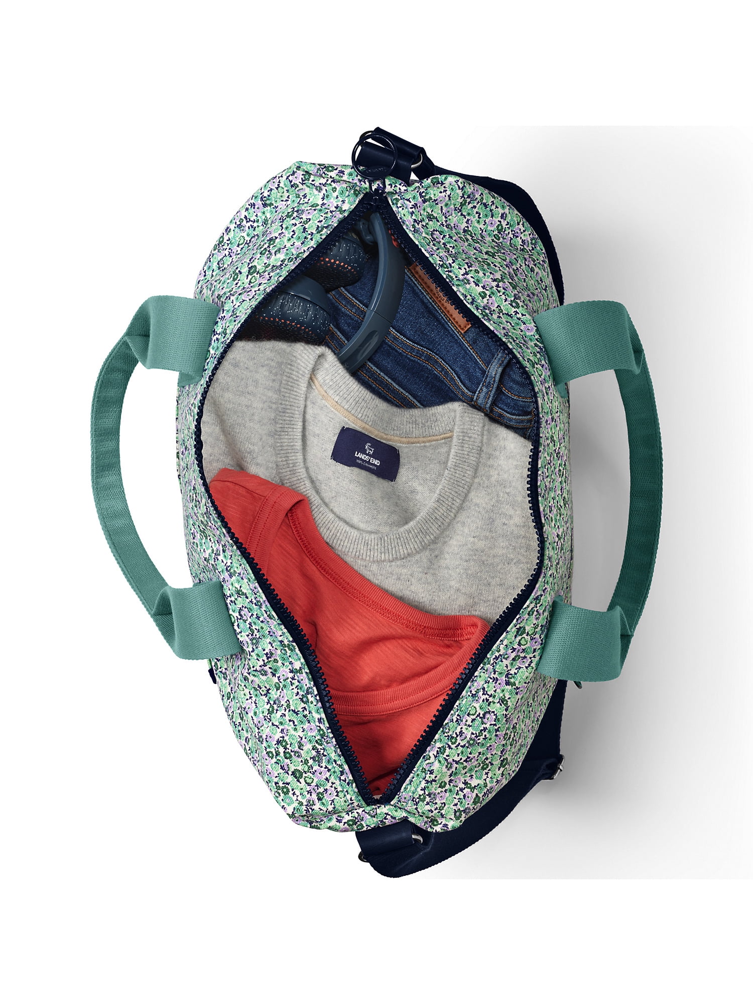 Lands End Canvas Weekender Duffle Bag