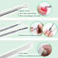 thumbnail image 4 of Kit de herramientas de pedicura Geounzay para uñas encarnadas, 11 unidades, 4 of 6