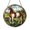 Acrylic 3.5 Inch, variant on Stained Glass Gypsy Horse Window Hanging, Western Equestrian Style Art for Rustic Homes