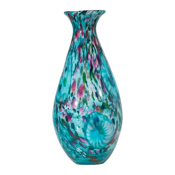 Dale Tiffany Leona Hand Blown Art Glass Vase