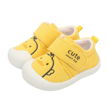 

Toyella Children Girls Spring And Autumn Soft Bottom Cotton Breathable Shoes Wholesale Yellow 14