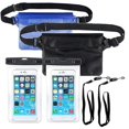 thumbnail image 4 of Swimming/Hiking/Diving/Boating/Snorkeling/Supplies 2pcs Waterproof Mobile Phone Bag + 2pcs Waterproof Waist Bags, 4 of 5