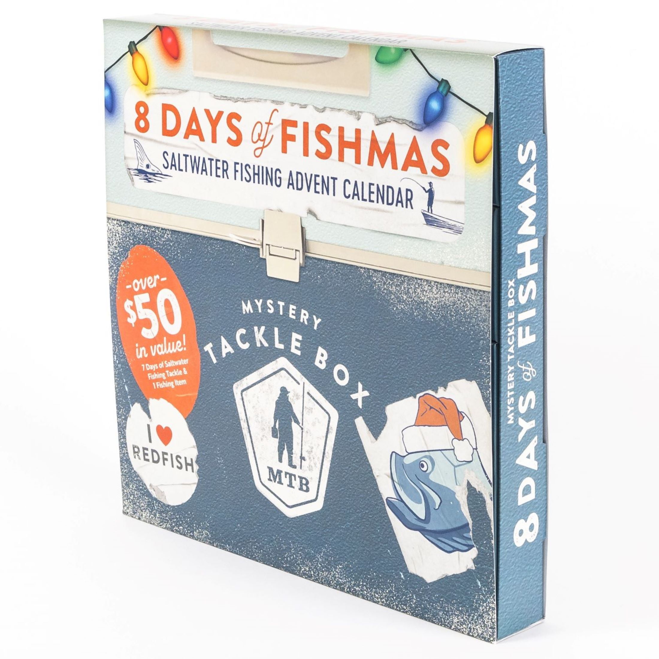 ABS Fishing Tackle Advent Calendar High Quality Environmental Friendly  Christmas Countdown Calendar Fishing Tackle Box - AliExpress