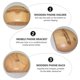 thumbnail image 3 of 1 Pc Wooden Phone Speaker Stand Creative Mobile Phone Rack Polished Loudspeaker, 3 of 4