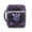 Purple Floral Winged Cross, variant on HELLHERO Blue Floral & Ribbon Pattern Bible Cover Case, Zipper Pocket Handle Quilted Bible Cover Elastic Polyester Bible Carrying Book Case for School Daily Use