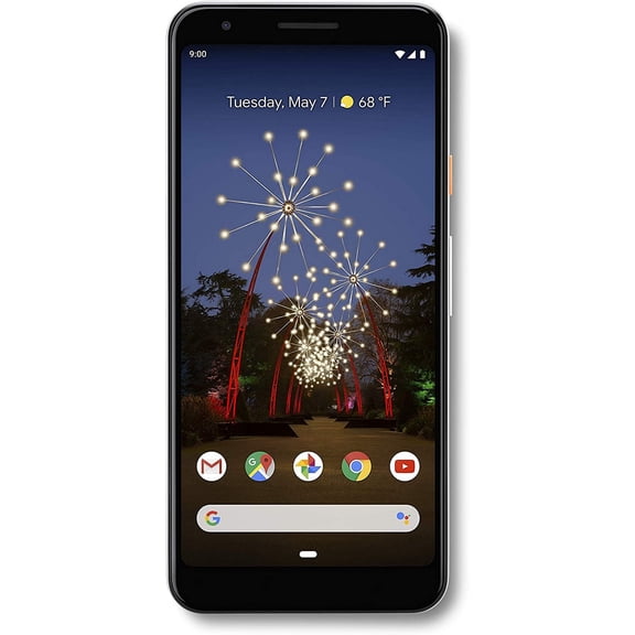 USED: Google Pixel 3a, Fully Unlocked | 64GB, White, 5.6 in
