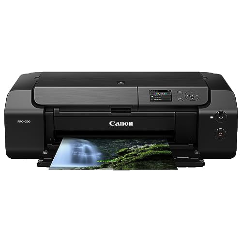 Canon PIXMA PRO-100 Professional Photo Printer, Gray, 1 Count 
