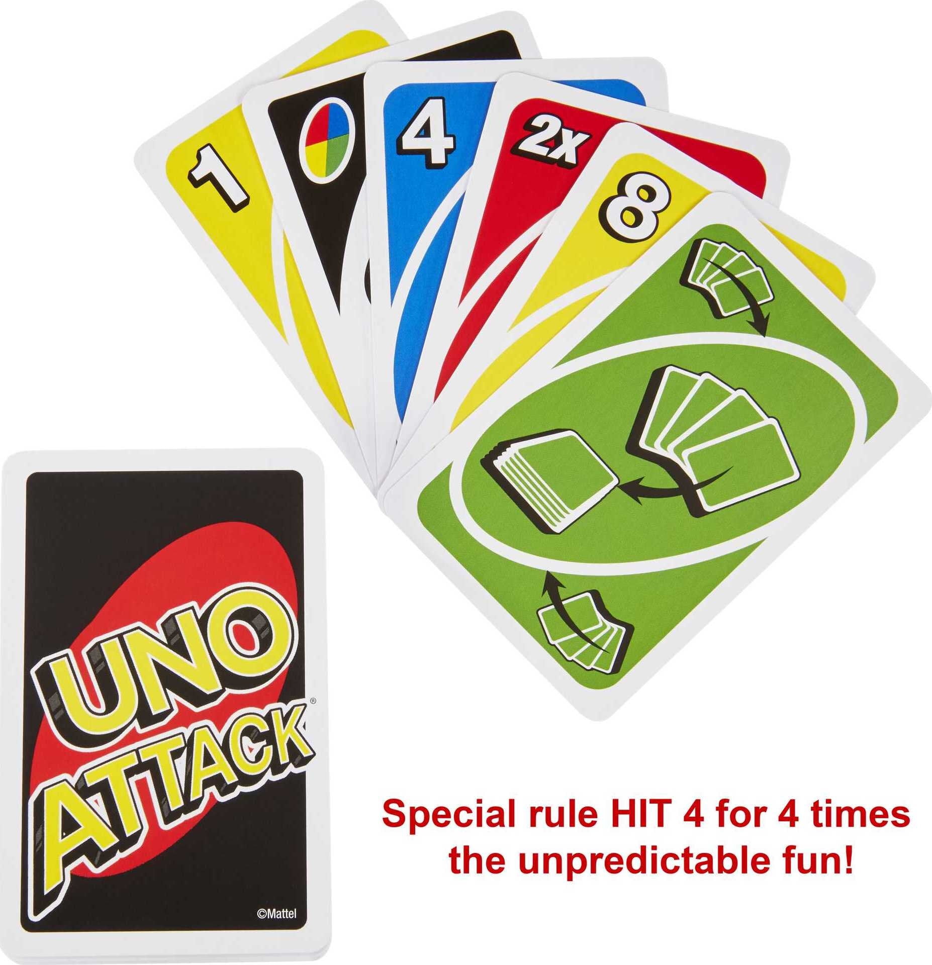 Uno Attack Card Game Basics 