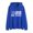 Blue, variant on Women Plus Size Hoodies Clearance Printed Long-Sleeved Round Neck Pullover Hooded Plus Fleece Weater