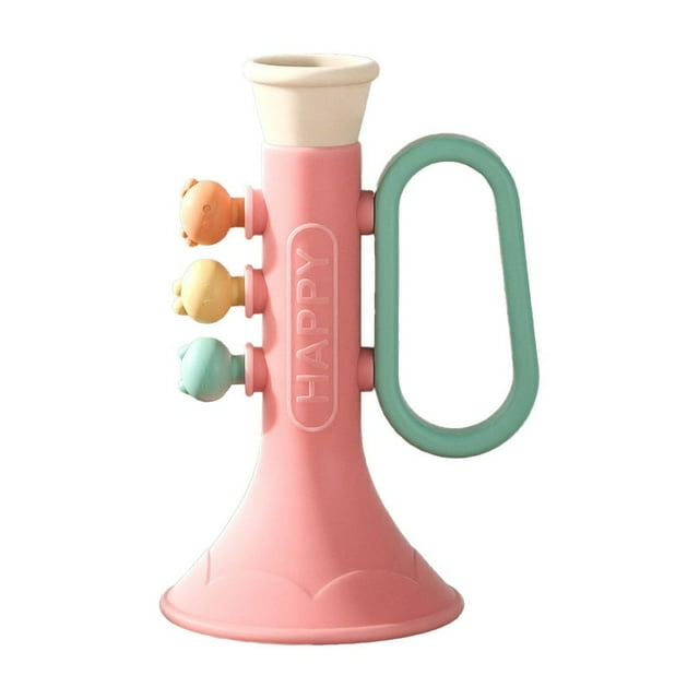 Lksixu Toddler Toys Educational Baby Toys Children's Soft Material Trumpet Shaped Musical Toy with Easy To Use for Auditory Development Breathing Exercise and Sensory Learning Learning Toys for Kids