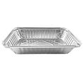 thumbnail image 5 of Pactogo 2 lb. Oblong Aluminum Foil Take-Out Pan with Clear Dome Lid Disposable Containers 8.44" x 5.94" x 1.75" (Pack of 25 Sets), 5 of 6