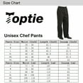 thumbnail image 7 of Toptie Classic Baggy Chef Pants with Drawstring Waist Work Pants, 7 of 7