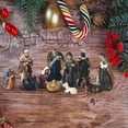 thumbnail image 2 of Nativity scene Resin Figures Decorative Crafts Accessories Gifts, 2 of 9