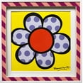 thumbnail image 3 of Romero Britto Framed "Flower Power" WHITE FRAME Purple PD Custom Matted Art Generic, 3 of 4