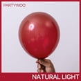 thumbnail image 2 of PartyWoo Ruby Red Balloons, 100 Pcs Different Sizes Pack of 18 Inch, 12 Inch, 10 Inch, 5 Inch for Balloon Garland, Wedding, Baby Shower, Birthday Decorations, 2 of 8