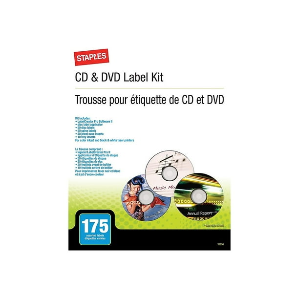 Staples CD DVD Label Kit 499651 Walmart Walmart staples-cd-dvd-label-kit-499651-walmart-walmart