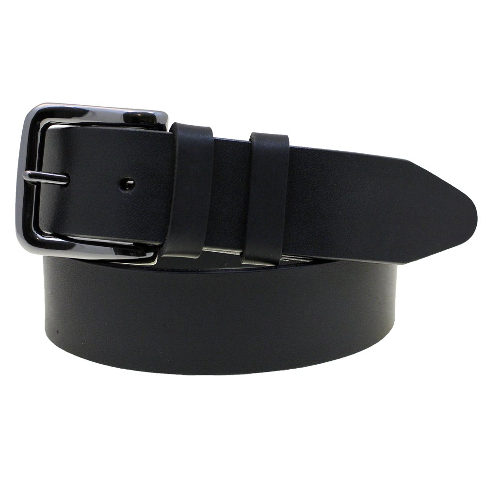 Orion Belt Company - Mens 1 1/2 Plain Black Latigo Leather Belt Black ...