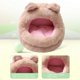 thumbnail image 5 of Nido para hámsteres de algodón, almohadilla extraíble, cojín para conejillos de indias, gran espacio, forma de oso, casa para hámsteres, gato, nido para dormir para erizo, 5 of 5