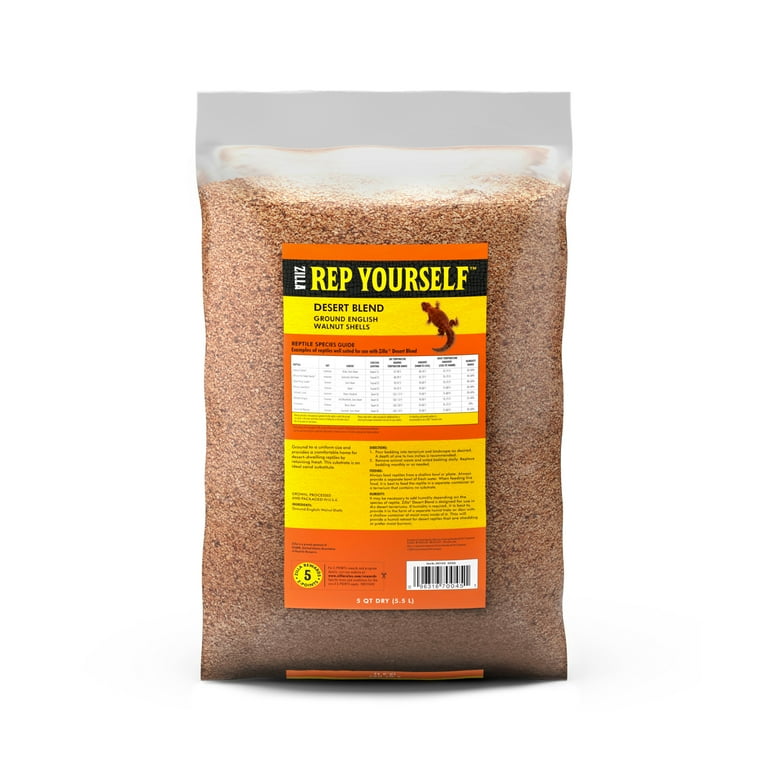 Zilla Desert Blend Ground English Walnut Shells Reptile Bedding Zilla Desert Blend Ground English Walnut Shells Reptile Bedding