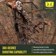 thumbnail image 6 of Hawk Kickback LVL Hang-On Deer Hunting Tree Stand w/ XL Seat & Platform, 2 Pack, 6 of 12